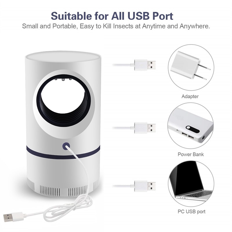 Đèn Giết Muỗi Và Côn Trùng Tiện Lợi