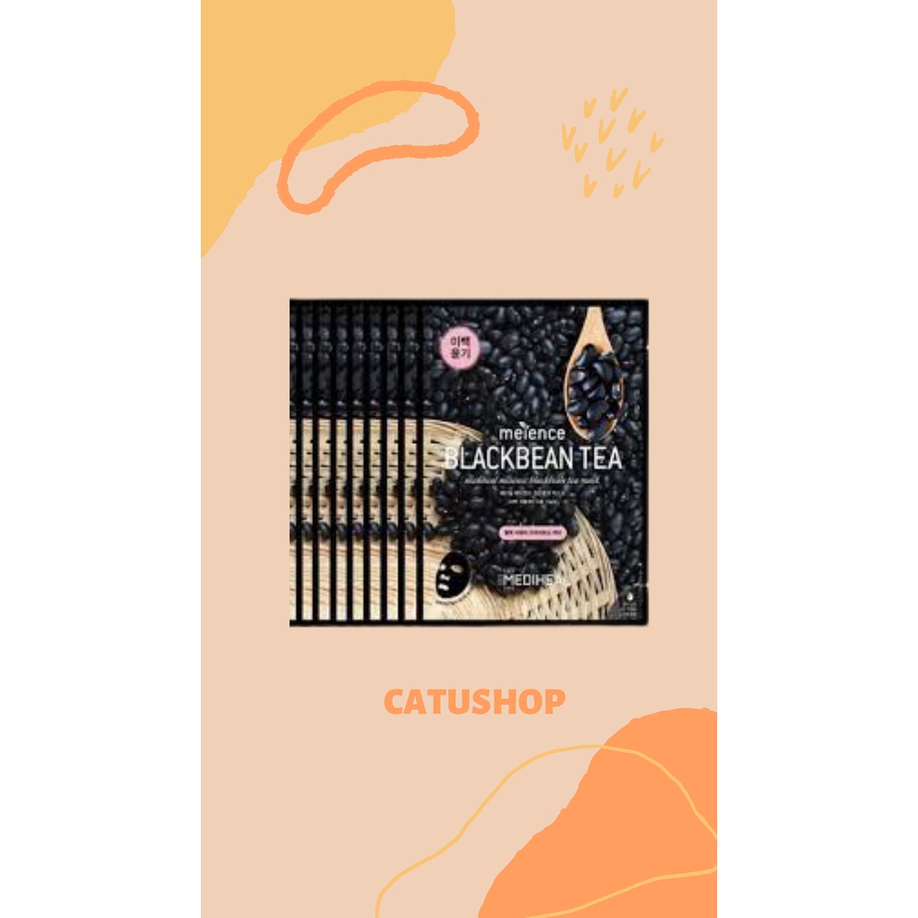 Mặt nạ trà đậu đen Mediheal Blackbean Tea Hàn Quốc