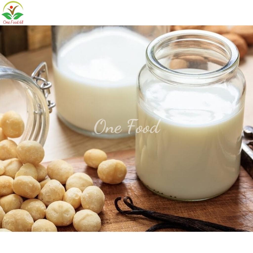 Nhân Macca Vỡ Đôi Sấy Chín, Hạt Macca Tách Vỏ, Nhân Măcca Nguyên To Tốt Cho Mẹ Bầu, Onefood68