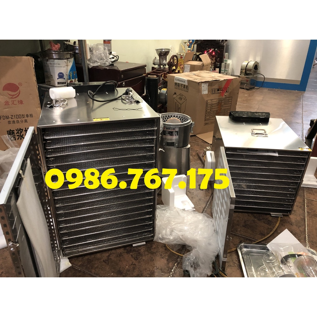Máy sấy thực phẩm 16 khay - Tủ sấy hoa quả 16 tầng