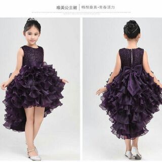 Đầm dạ hội cho bé thật lung linh - Hàng nhập