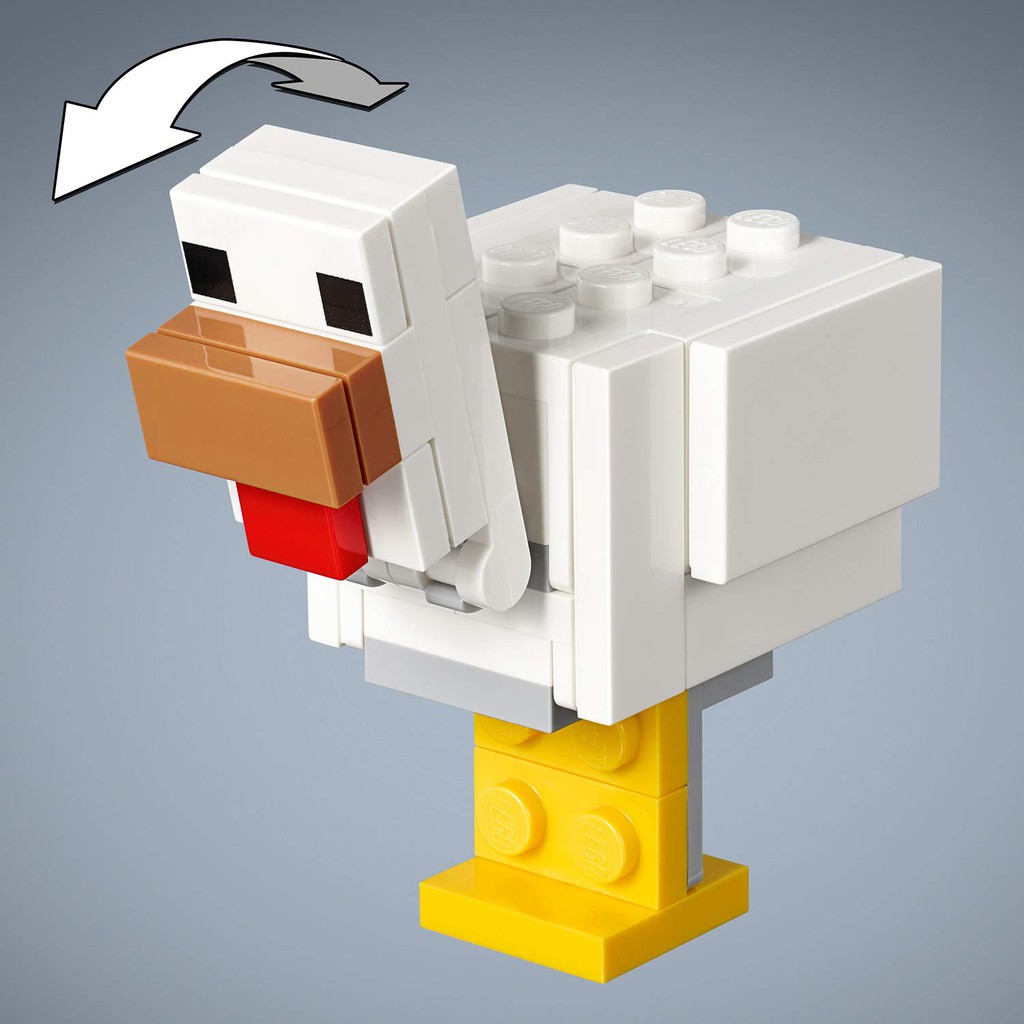 LEGO MINECRAFT - HÀNG CHÍNH HÃNG - Mô Hình Minecraft Alex chăn Gà - MÃ SP 21149