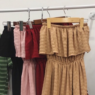 Đầm maxi ống tầng