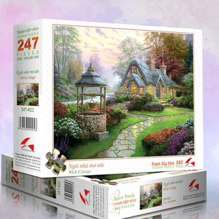Tranh xếp hình Tia Sáng 247 mảnh - Ngôi nhà mơ ước - MSP: 247-022