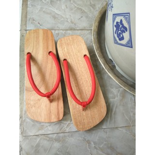 Guốc Nhật Nam Nữ Cao 7 phân ( Có đóng thêm đế cao su )