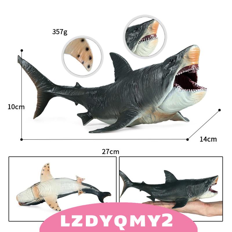 Mô Hình Cá Mập Megalodon Dùng Làm Quà Tặng Cho Bé