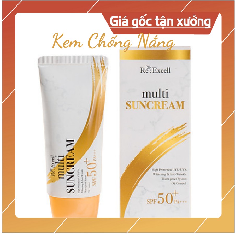 Kem Chống Nắng❤️ Cho Da Khô  R&B , Kem Chống Nắng Hàn Quốc Cho Da Hỗn Hợp 50ml | SPF 50