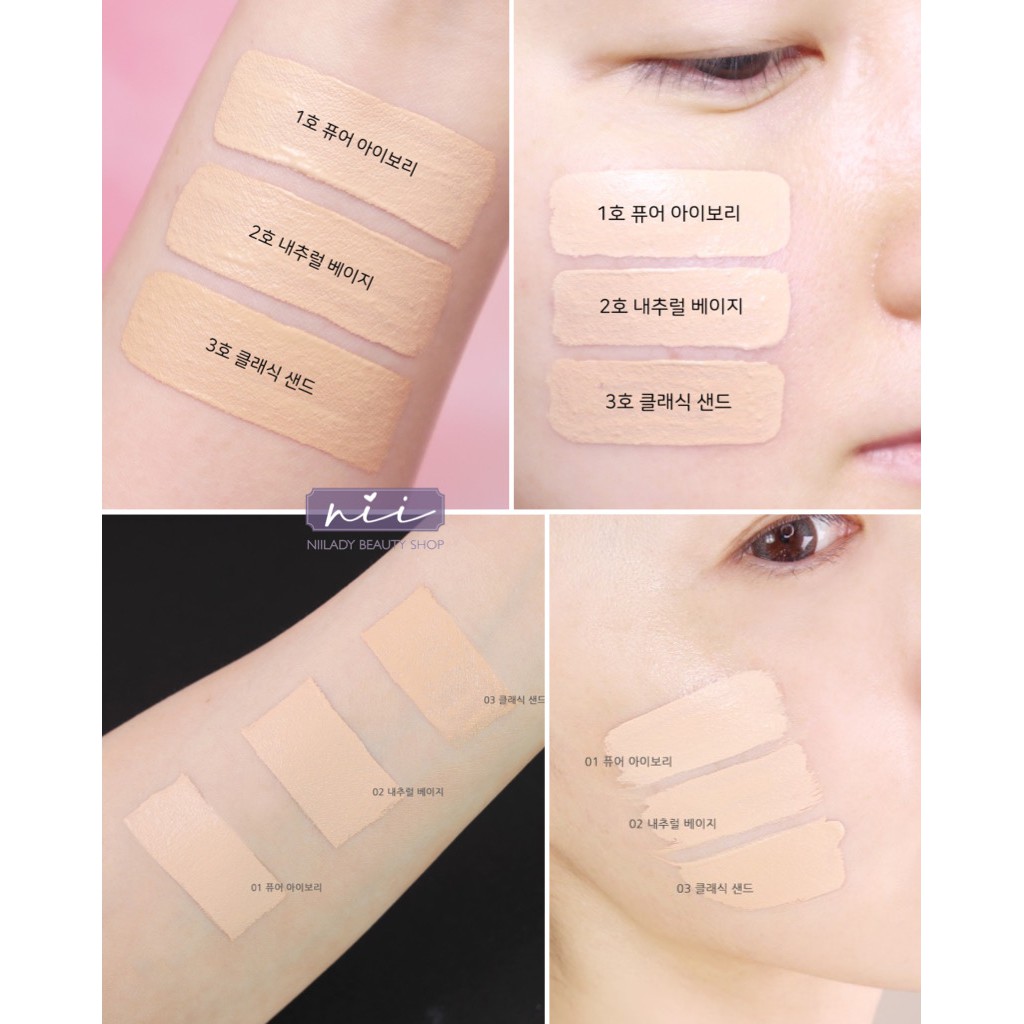 Che khuyết điểm Peripera Double Longwear Cover Concealer