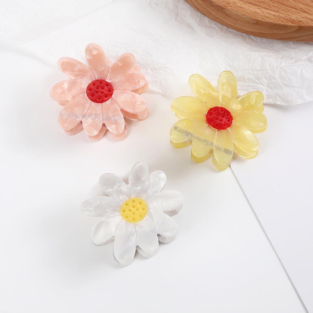 ANEMONE Kẹp Tóc Hình Hoa Cúc / Cá Mập Thời Trang Thanh Lịch Cho Nữ
