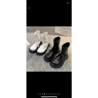 Giày Boots (bốt) da nữ da mềm cực ôm chân