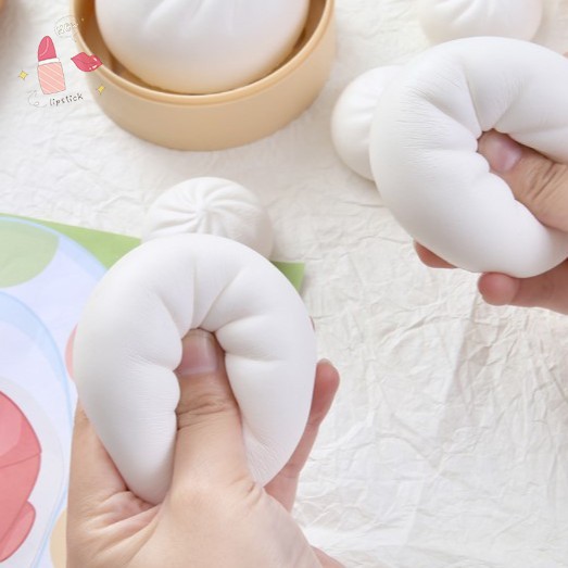 bánh bao đồ chơi squishy trẻ em người lớn chất liệu tpr an toàn sức khỏe xả stress đồ chơi giảm stress đồ chơi dễ thương