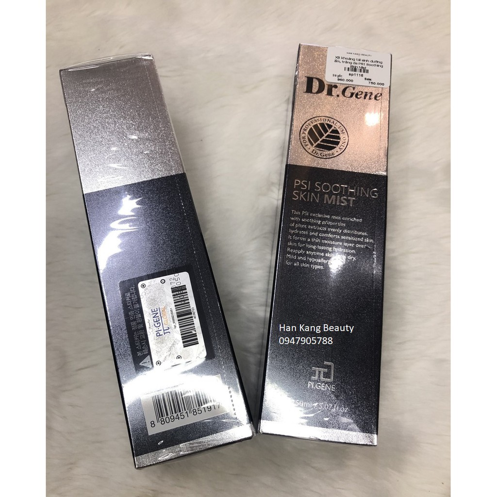 Xịt khoáng tái sinh dưỡng ẩm, trắng da PSI Soothing Skin Mist | BigBuy360 - bigbuy360.vn