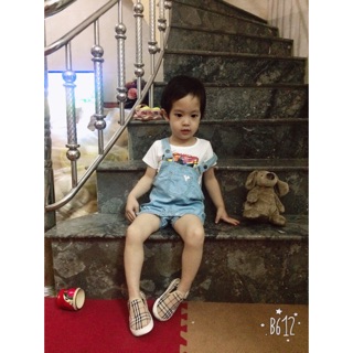 Yếm jean hàng xuất xịn cho bé