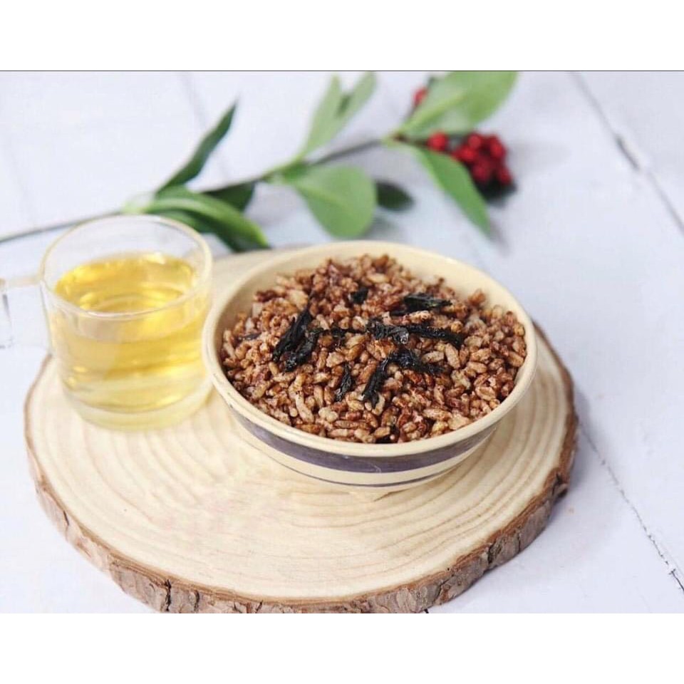 500G Gạo lức ( lứt ) sấy rong biển giảm cân giòn ngon HP healthy | BigBuy360 - bigbuy360.vn