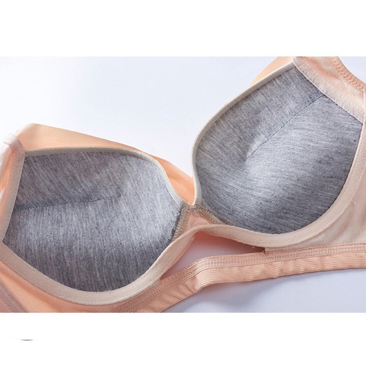 Áo lót nữ nâng ngực không gọng mút dày 5cm nâng ngực tạo khe bản to 3 móc cài che mỡ lưng - AL021