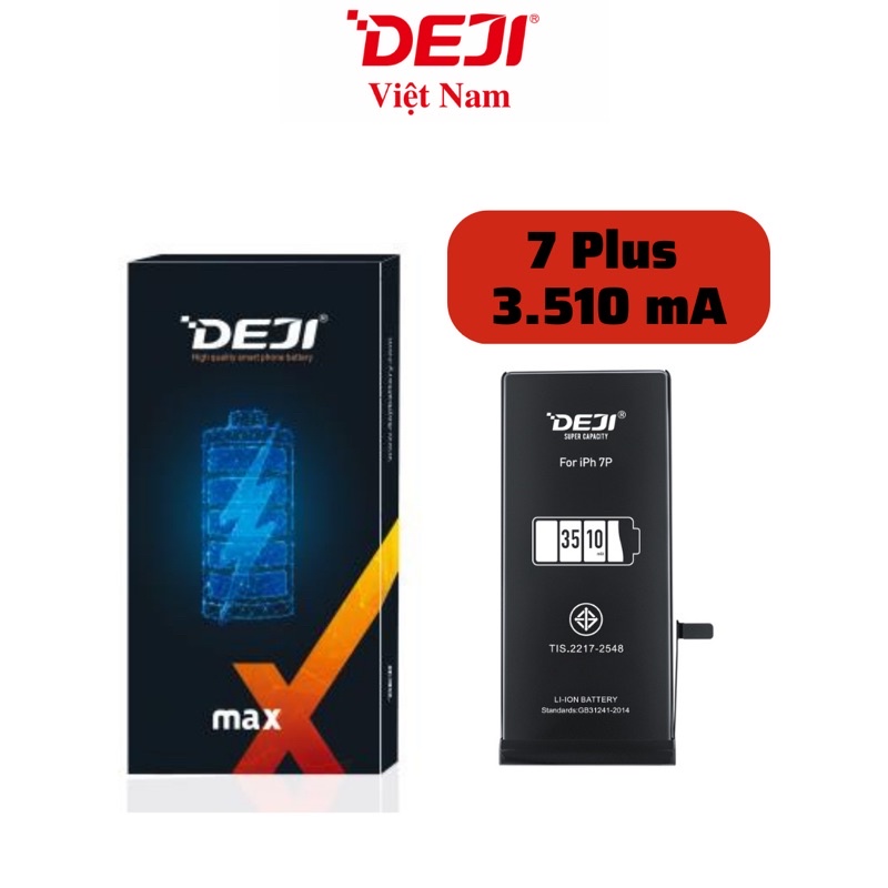 Pin Deji 7 Plus Siêu Cao 3510mA Chính Hãng