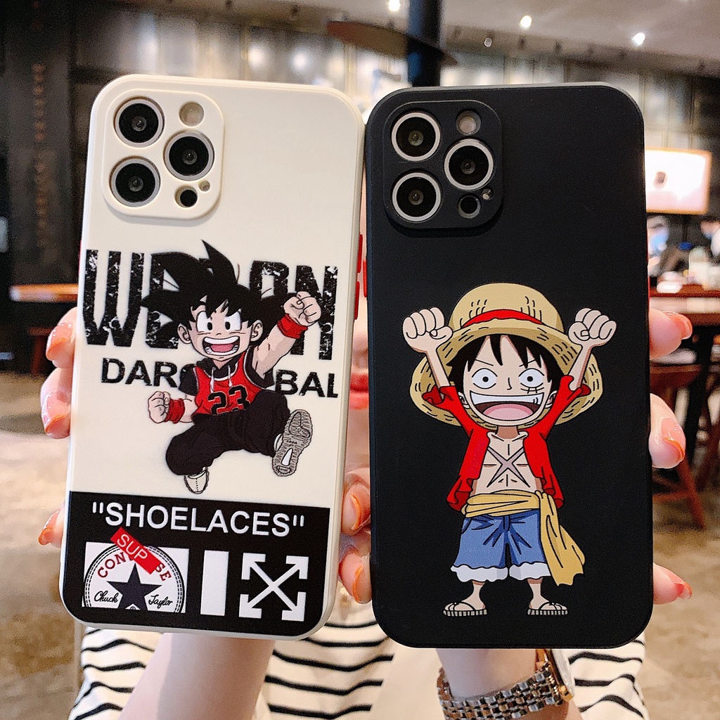 Ốp Điện Thoại Chống Rơi In Hình Luffy Thời Trang Cho Oppo A15 A55 A74 5g R9 R9S Reno 2 2z 2f 3 5z 6 Realme 8pro
