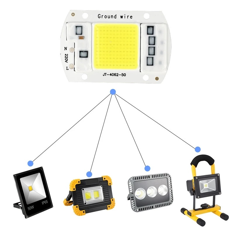 Chip đèn Led Cob 20w 30w 50w 110v 220v 