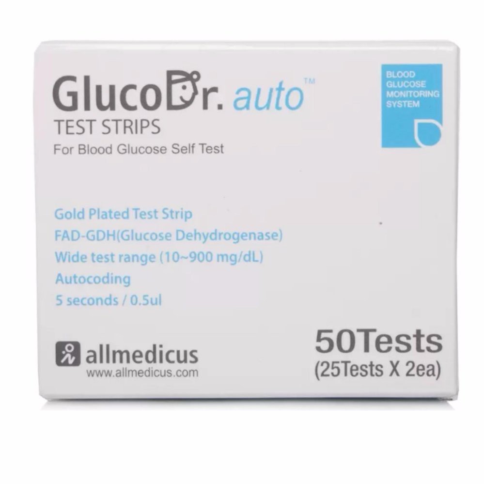 Que thử đường huyết GlucoDr Auto 50