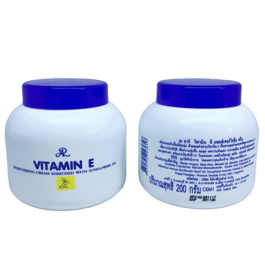 SIÊU RẺ - KEM VITAMIN E DƯỠNG ẨM THÁI LAN 200ML