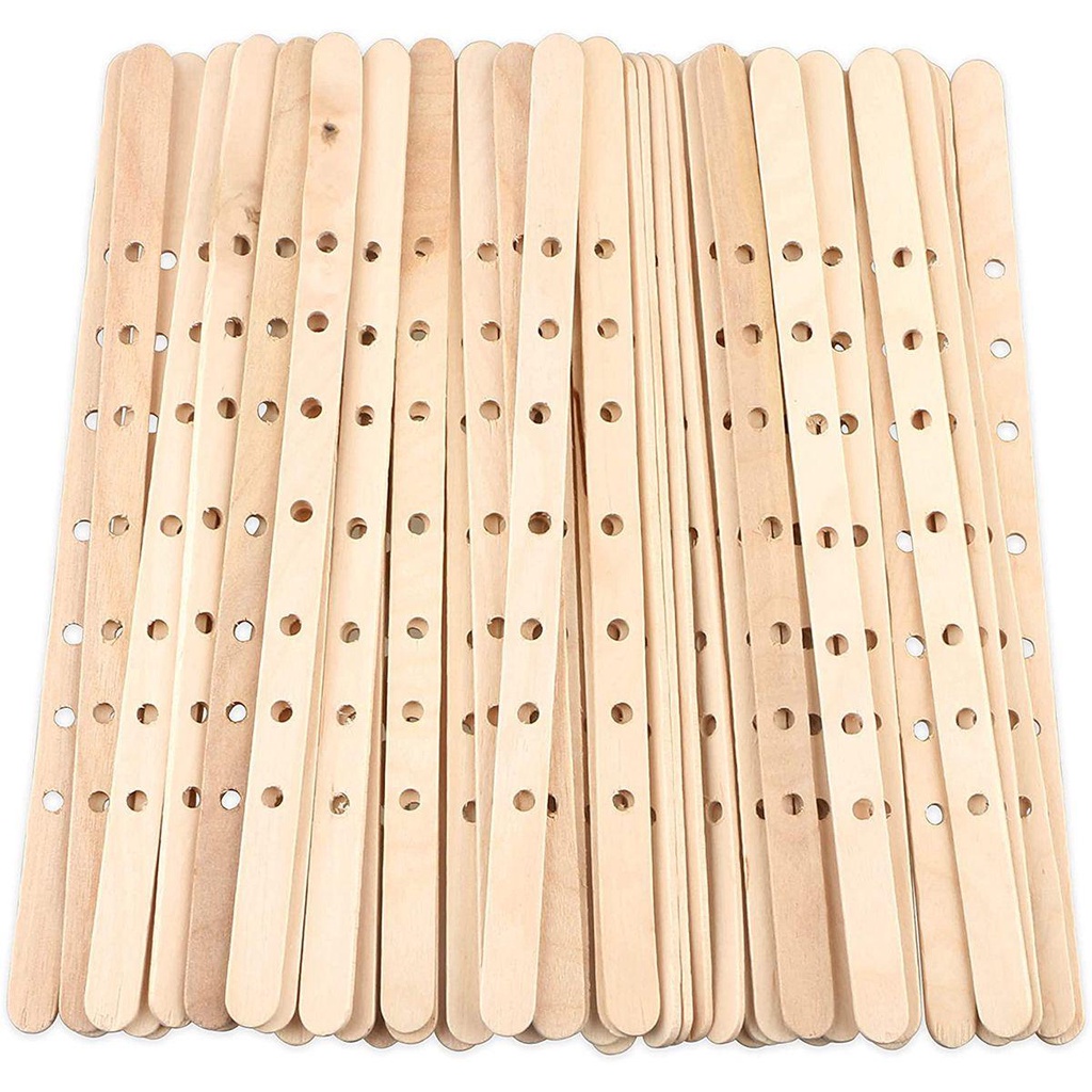 AUGUSTINA Bộ 10 Dây Bấc Giữ Đèn Cầy 7 Lỗ