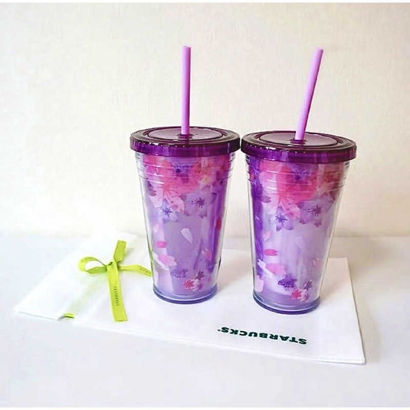- LY NHỰA 2015 CHERRY BLOSSOM  COLD CUP 16oz