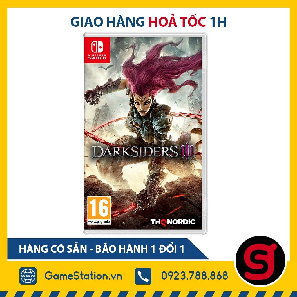 Băng game Darksiders III - Cho Máy Nintendo Switch