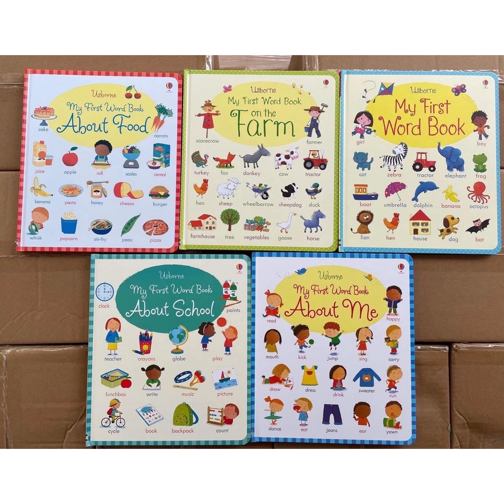 Series Usborne My First Word B00k - Nhập New 100%