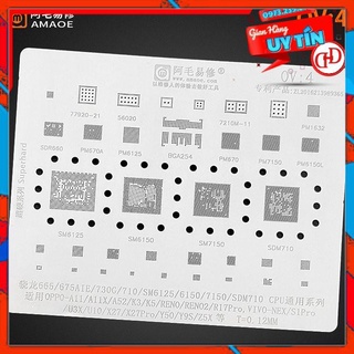 Vỉ làm chân OV:4 Full IC OPPO A11/A11X/A52/K3/K5 và VIVO-NEX/S1PRO/U3X