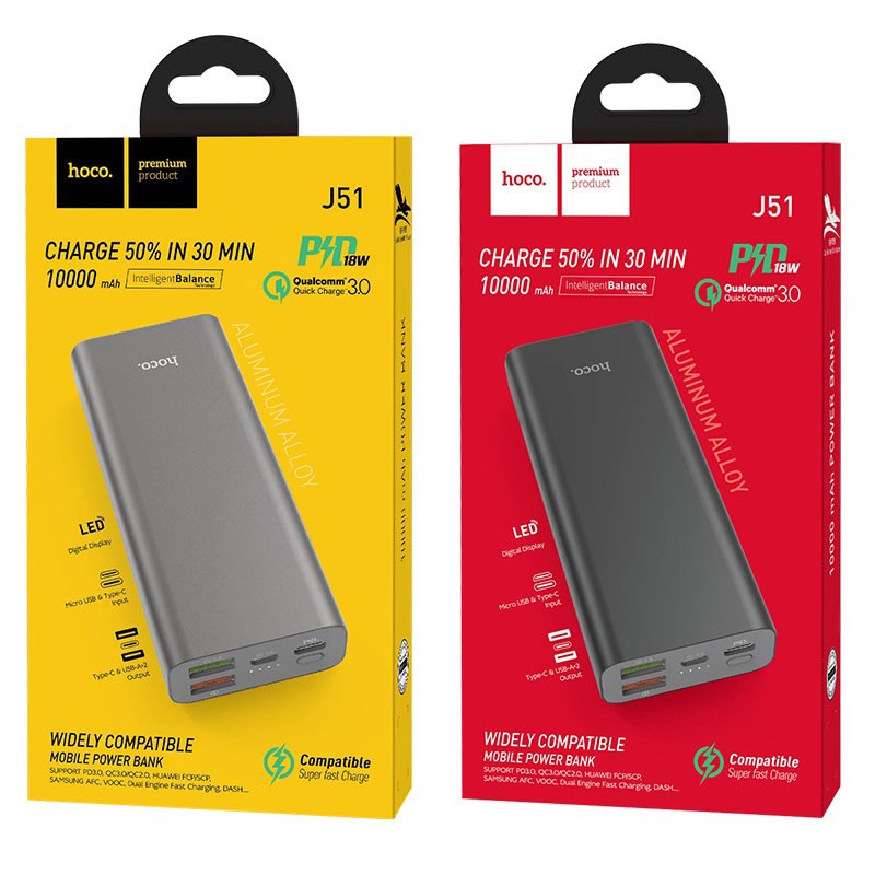 PIN DỰ PHÒNG J51 10000 MAH