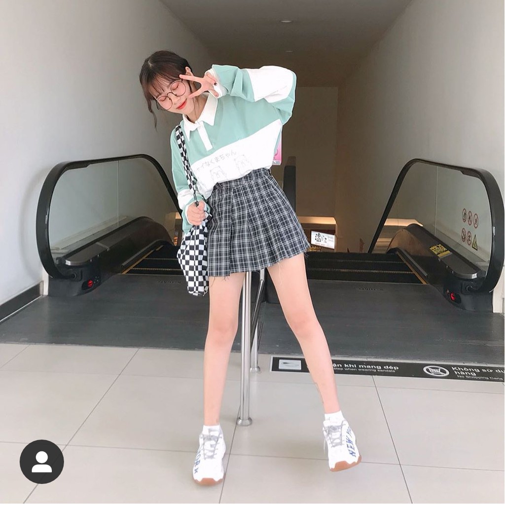 FREESHIP Áo sweater polo chữ hàn unisex | BigBuy360 - bigbuy360.vn