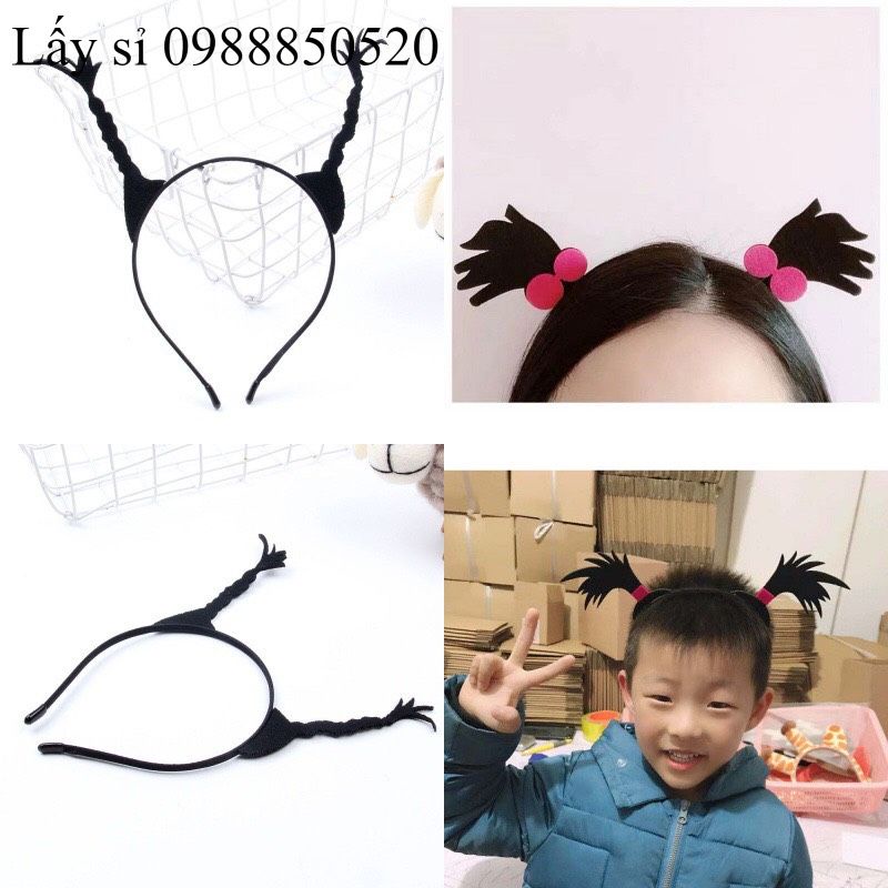 Băng Đô Tóc Dựng Cho Nữ, Bờm Tóc Dấu Hỏi Nhiều Mẫu Đáng Yêu Cute, Bờm Sừng Mẫu Hot Nhất