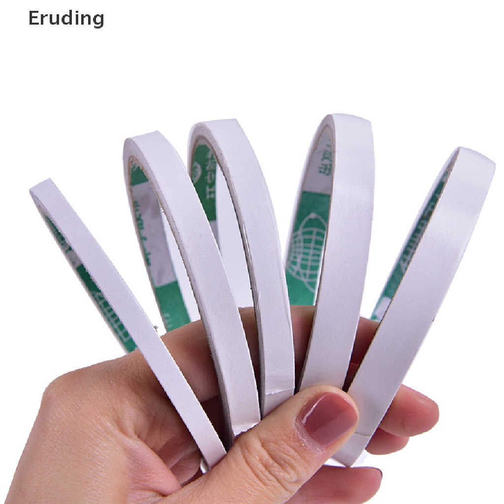 Cuộn Băng Keo Hai Mặt Màu Trắng Siêu Chắc Dài 5M / 8M