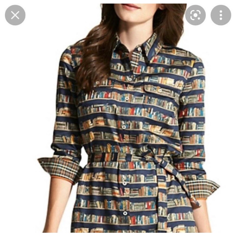 Đầm TOMMY HILFIGER mẫu mới in họa tiết sách 🍀🍀🍀