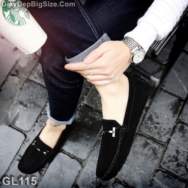 Giày mọi xỏ, giày lười big size cỡ lớn EU:46-47 cho nam chân to bè | BigBuy360 - bigbuy360.vn