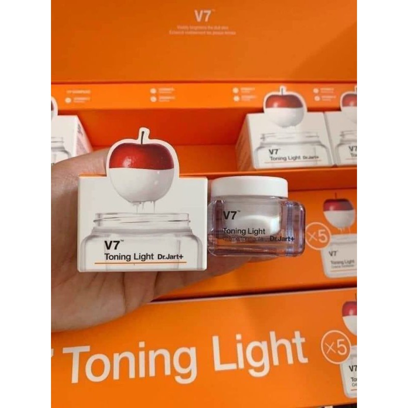 Kem dưỡng da V7 pink toning light up size mini