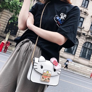 (CÓ SẴN) Túi đeo chéo Hello Kitty
