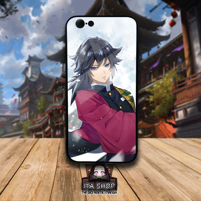 Ốp lưng Kimetsu No Yaiba - Giyuu  - Ốp Lưng Anime  Iphone 5s 6 6s 6s+ 7+8+ X Xs Xr 11 11 pro max 12 12 pro max