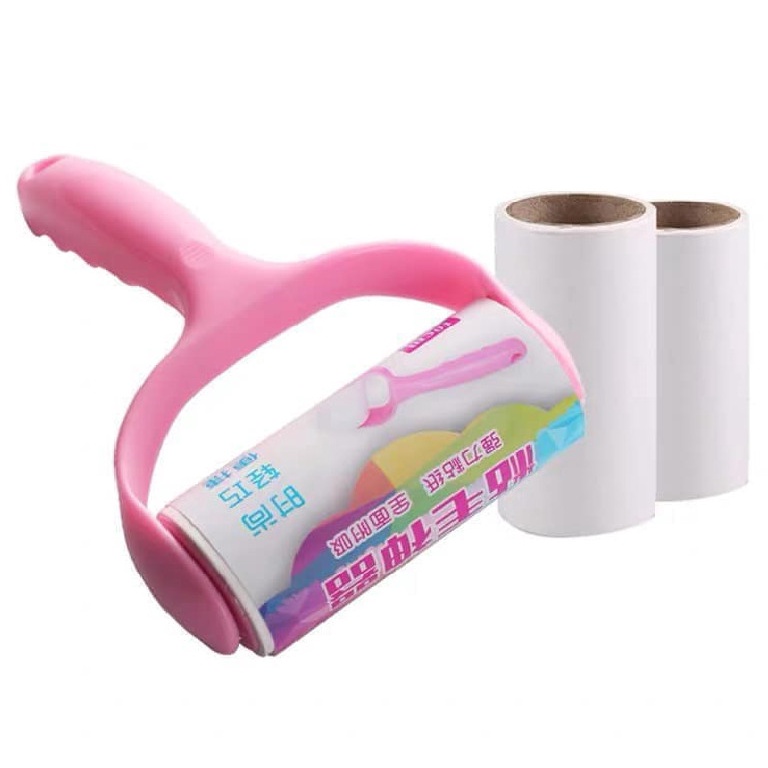 Cây lăn lông chó mèo kèm lõi - Cây lăn bụi bẩn lông tóc trên quần áo thảm sofa tiện lợi