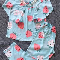 Đồ bộ tole tay dài cổ sen