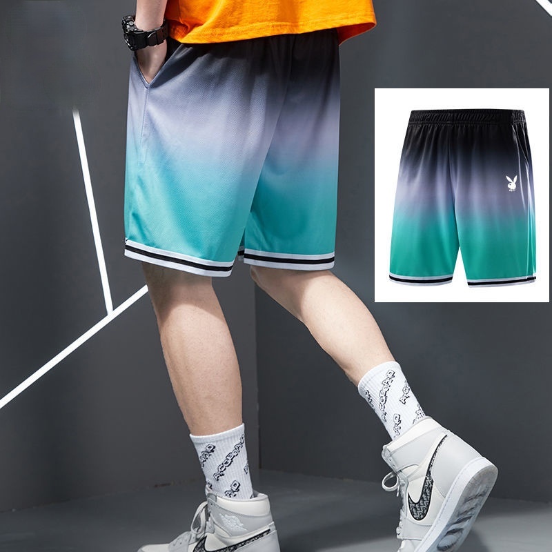 Shorts ice sports pants men's Beach loose Capris