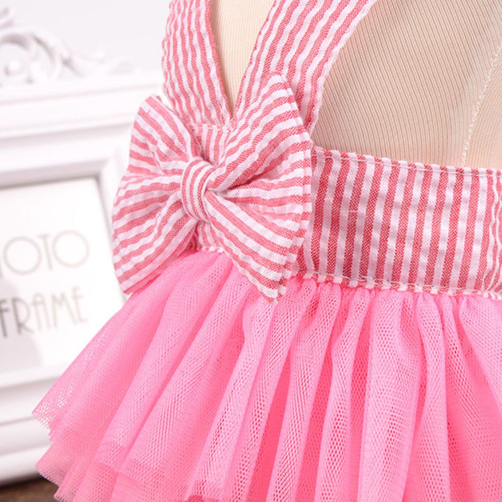 Váy cho thú cưng phối ren lưới nhiều màu sắc phong cách thanh lịch thời trang thu xuân dễ thương phù hợp cho cún mèo