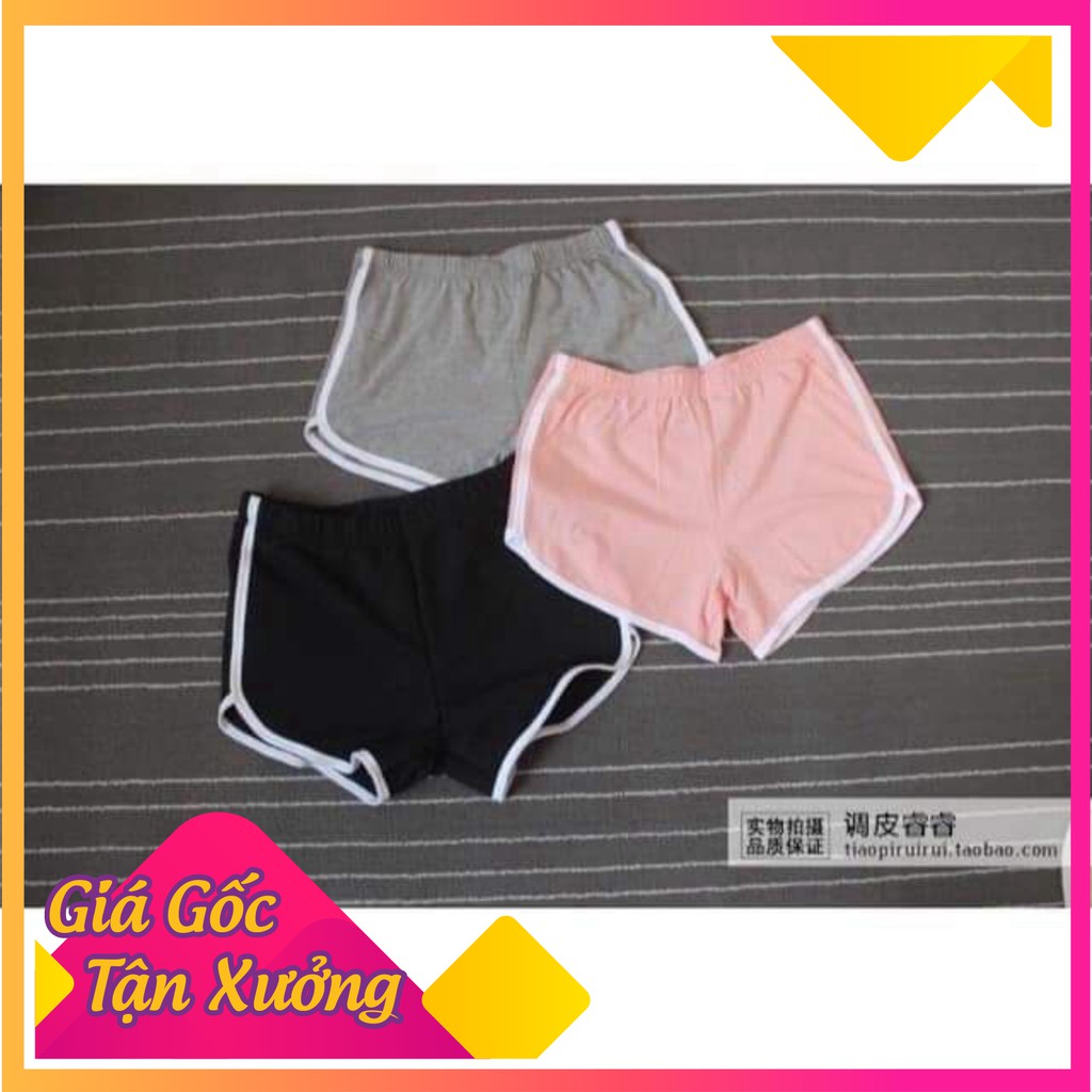 [VIDEO THẬT] Quần đùi nữ thun thể thao tập gym mặc nhà  chất dày dặn - Quần sooc nữ SABI SHOP | BigBuy360 - bigbuy360.vn