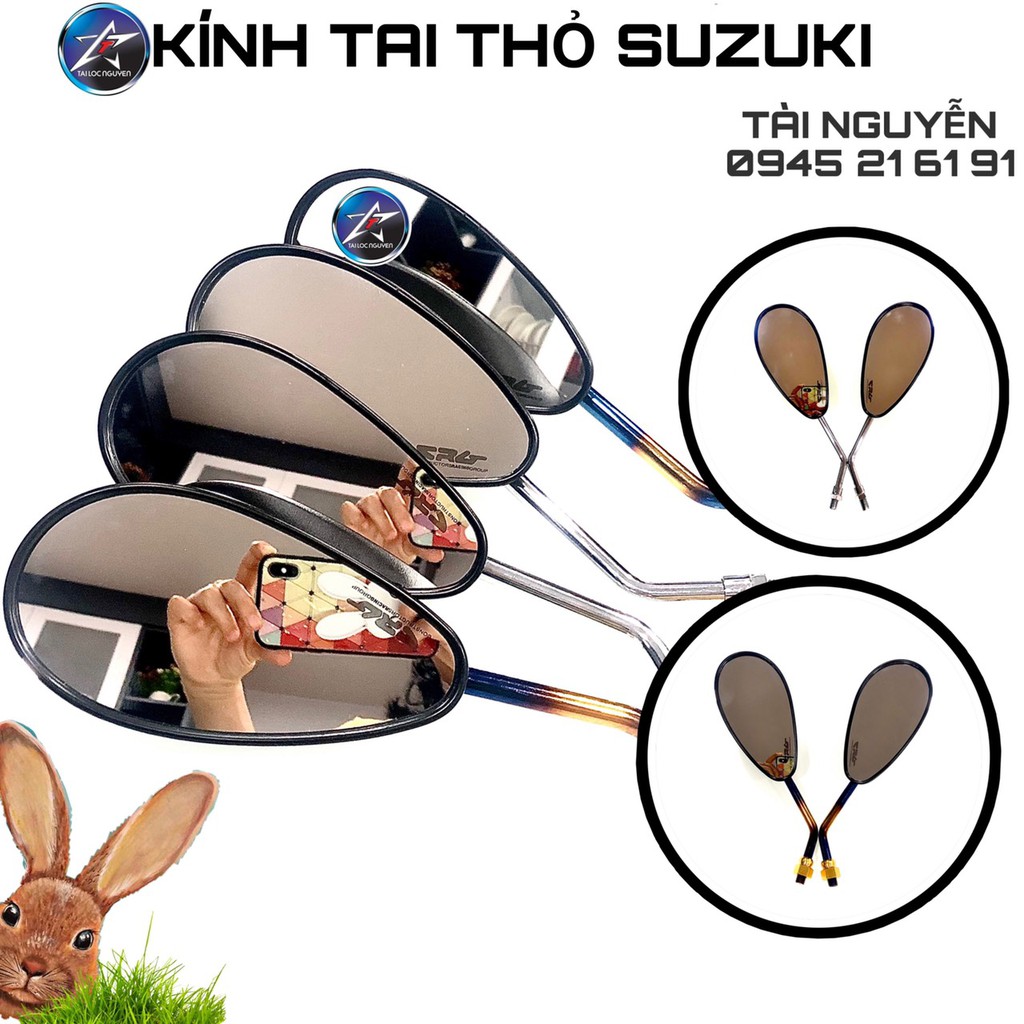 KÍNH - GƯƠNG CHIẾU HẬU TAI THỎ SUZUKI