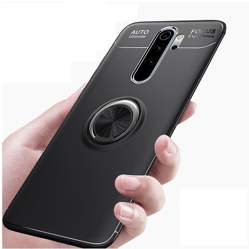 Ốp Lưng AUTO FOCUS XIAOMI REDMI NOTE 8 PRO Cao Su Bracket Iring