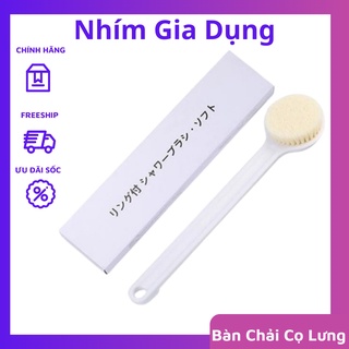 Cây bàn chải cọ lưng, chà lưng nhật bản lông mềm