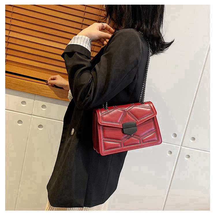 Túi xách nữ đeo chéo họa tiết khối cực chất 2021 TX19 túi xách đeo vai - Túi xách Chip Xinh | BigBuy360 - bigbuy360.vn