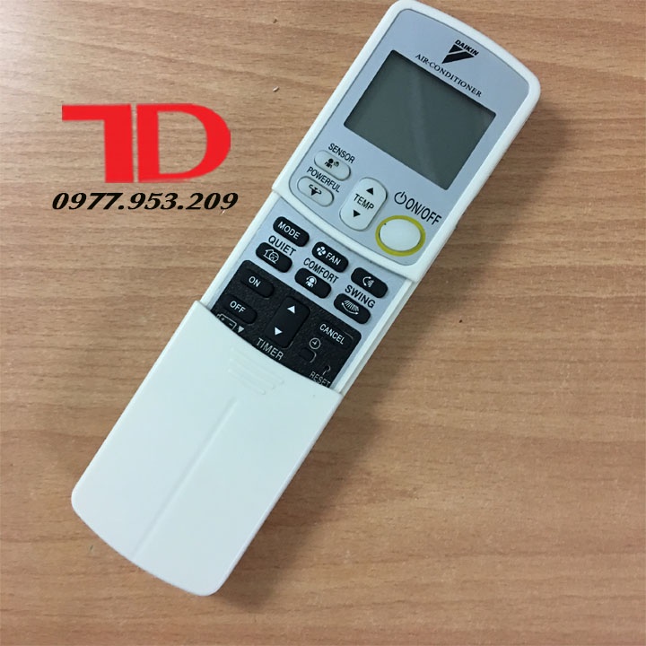 Remote máy lạnh điều khiển dành cho máy lạnh Daikin 2 chiều - Điện Lạnh Thuận Dung