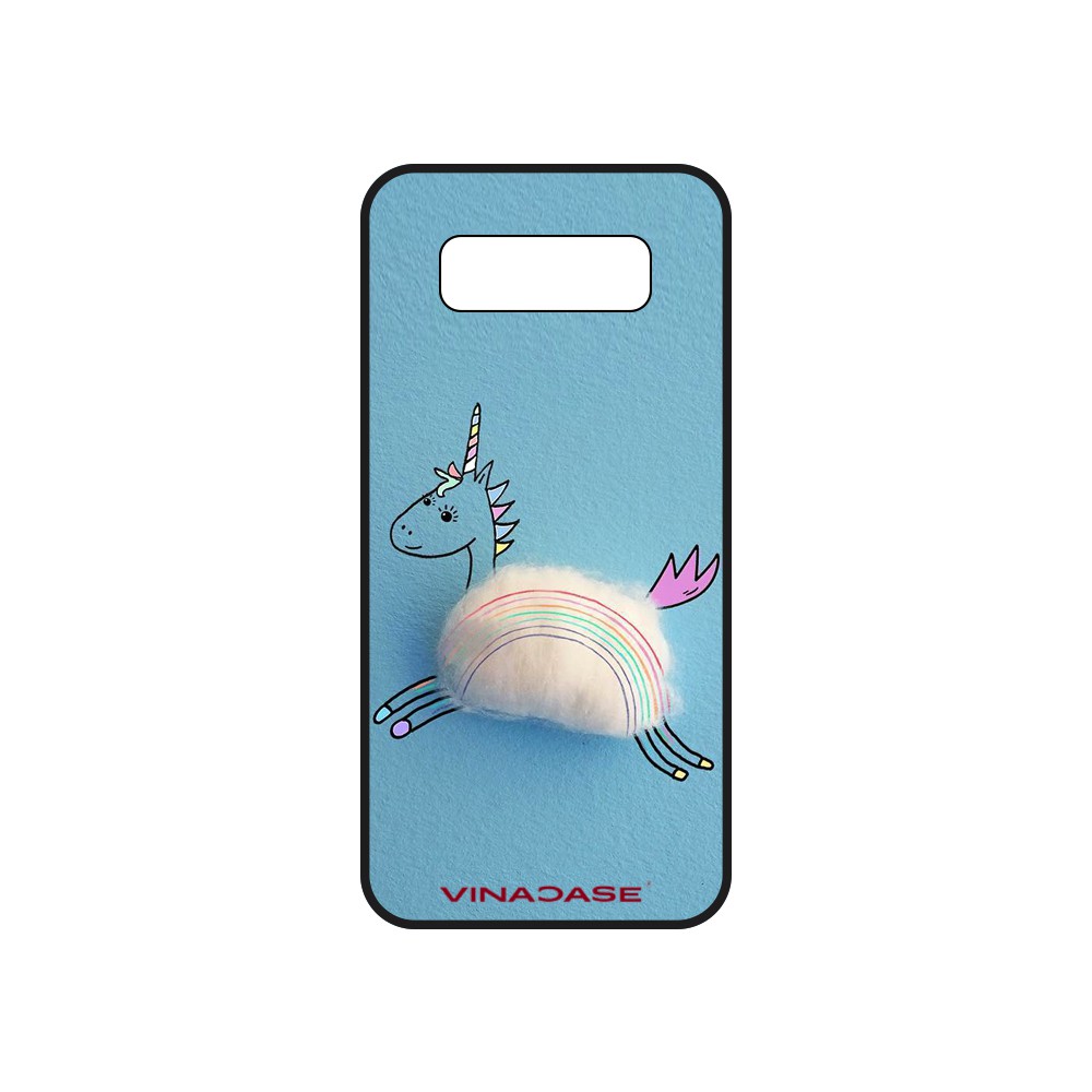 Ốp lưng Samsung S9+/S10 Lite/Note 8/....mặt kính cường lực in hình 3D Hình thú