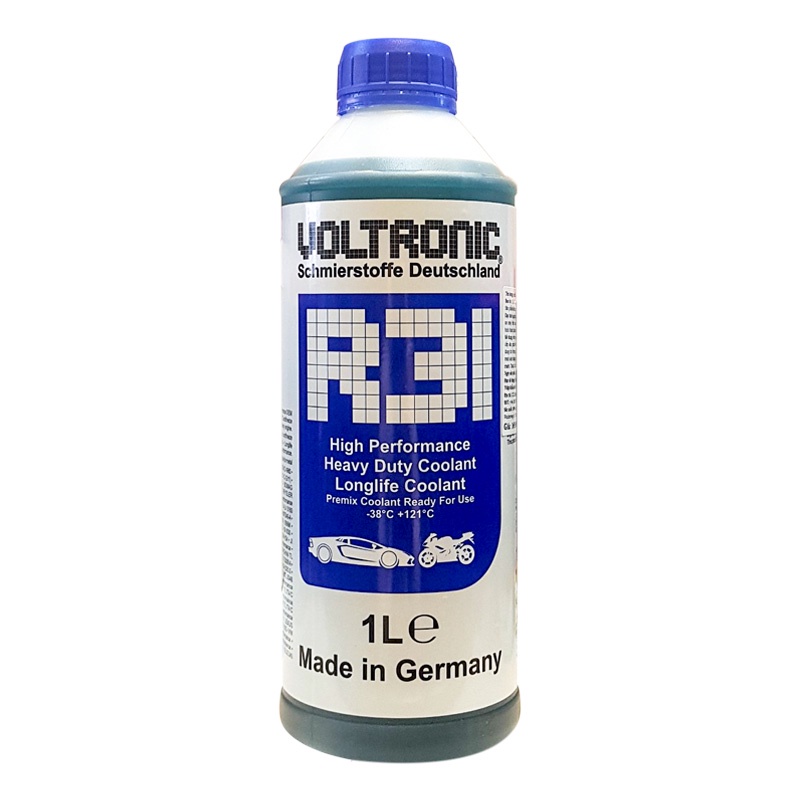 Nước Làm Mát Máy, Động Cơ Voltronic R31 Pha Sẵn 1L 121 độ sôi - Hàng chính hãng Đức